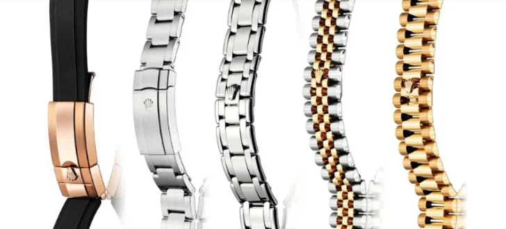 Tipos de brazalete Rolex y su mantenimiento — cuidado del Oyster y el Jubilee