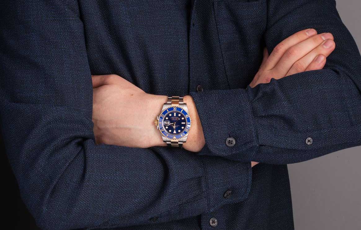 Superclone réplica Rolex Submariner 116613LB Bluesy
