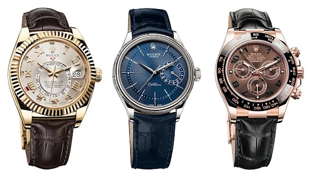 Opciones y estilos de correas de piel para Rolex