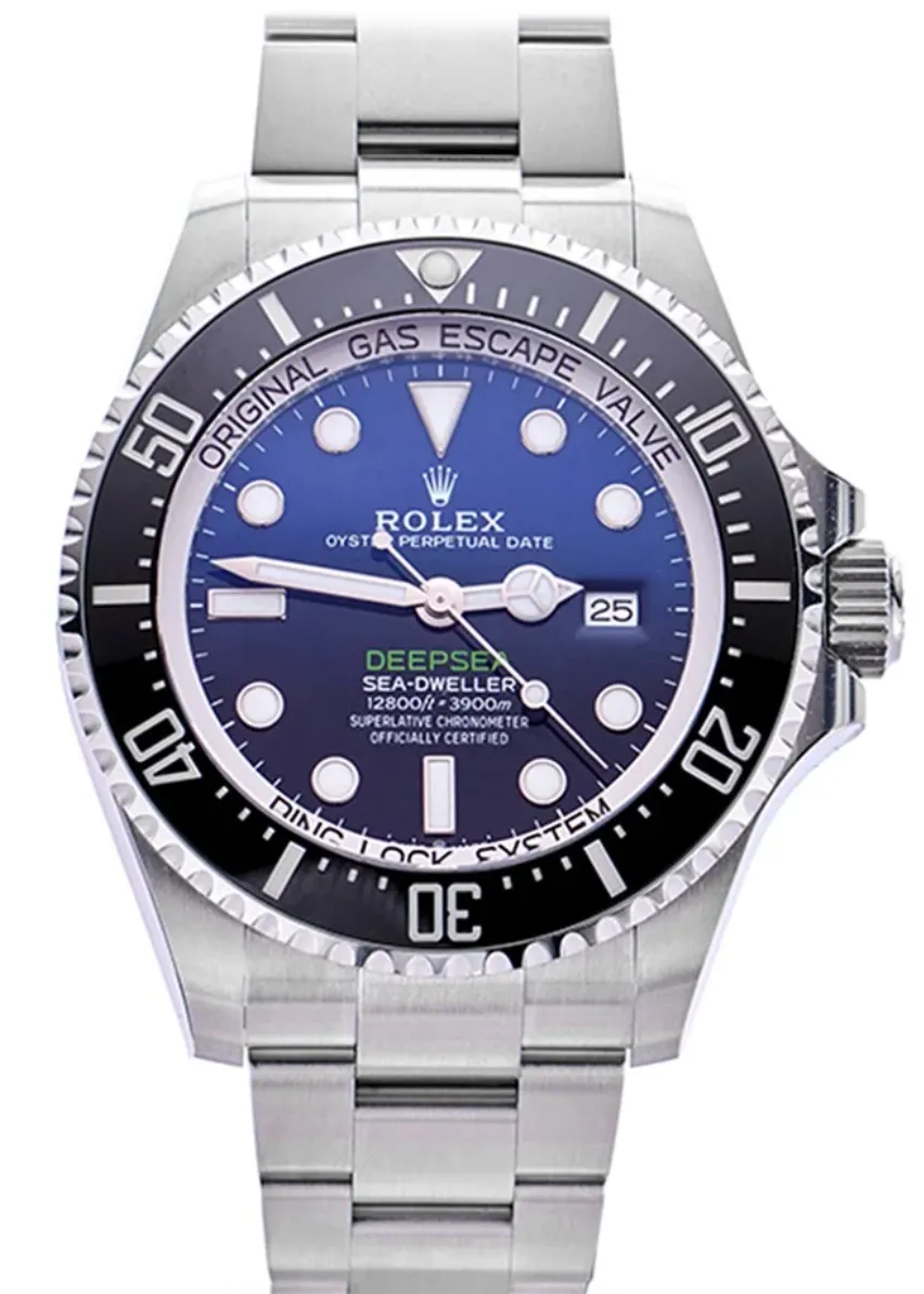 Super clone Rolex DeepSea James Cameron esfera especial de azul a negro