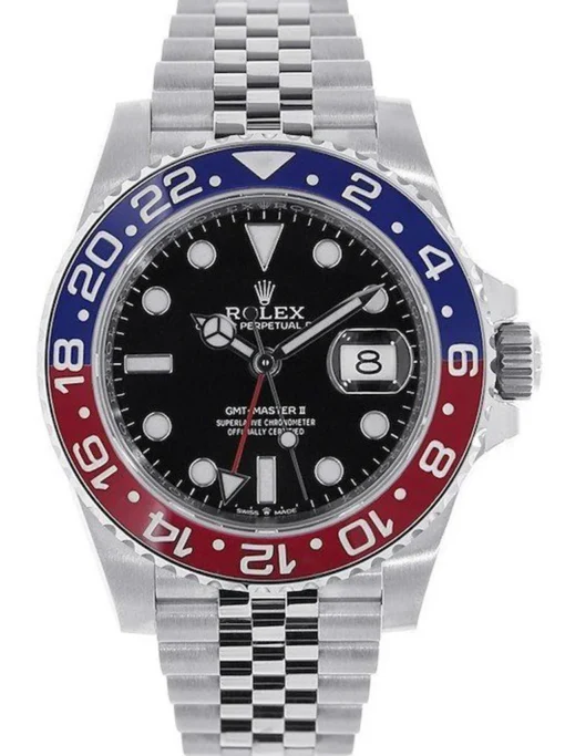 Super clone GMT-Master II Pepsi con bisel de cerámica de dos colores