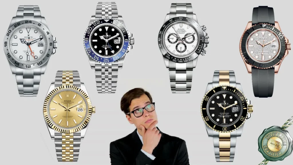Colección de modelos super clone Rolex