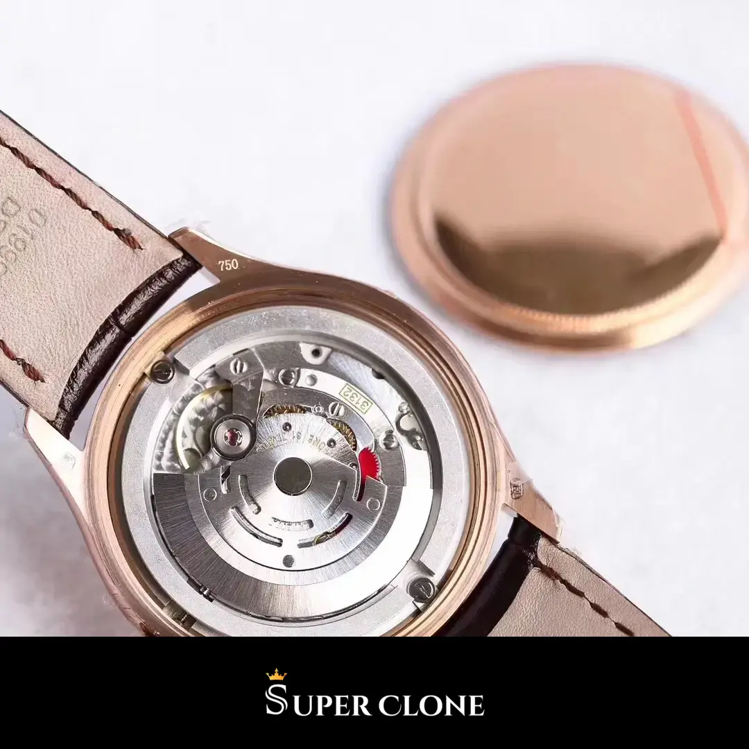 Rolex Cellini 50505 replica, esfera blanca, vista 7