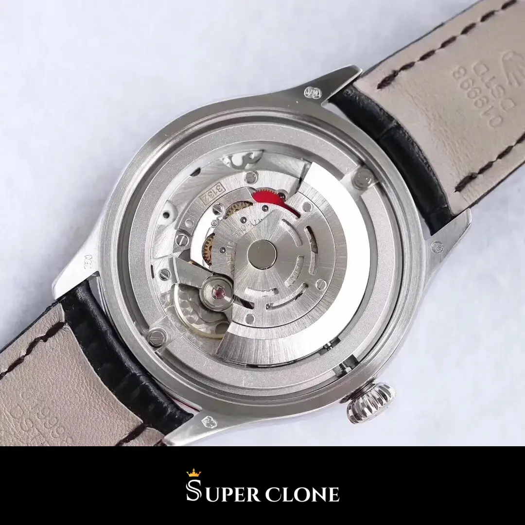 Rolex Cellini 50509 replica esfera negra, vista 10
