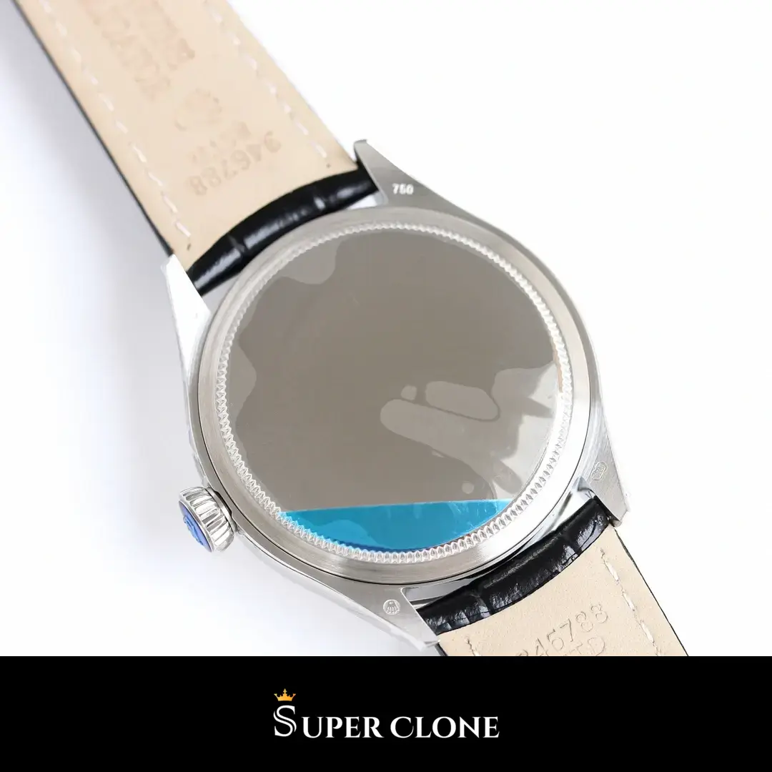 Rolex Cellini 50519 réplica, perfil lateral de la caja de acero