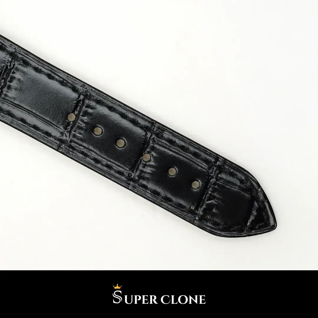 Cellini 50525 replica, detalle de la correa de cuero