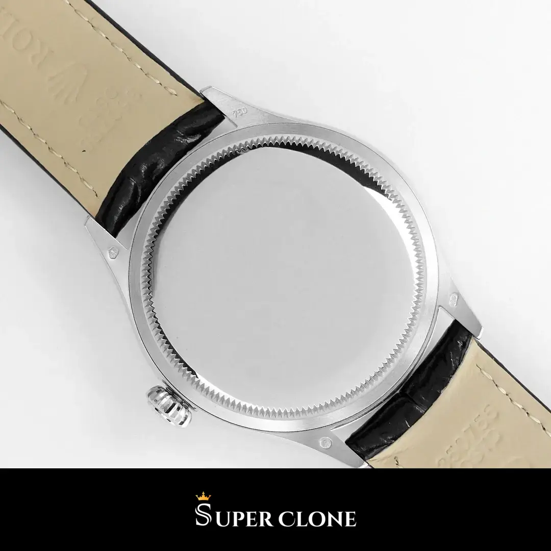 Rolex Cellini 50529 replica, cristal de zafiro abombado