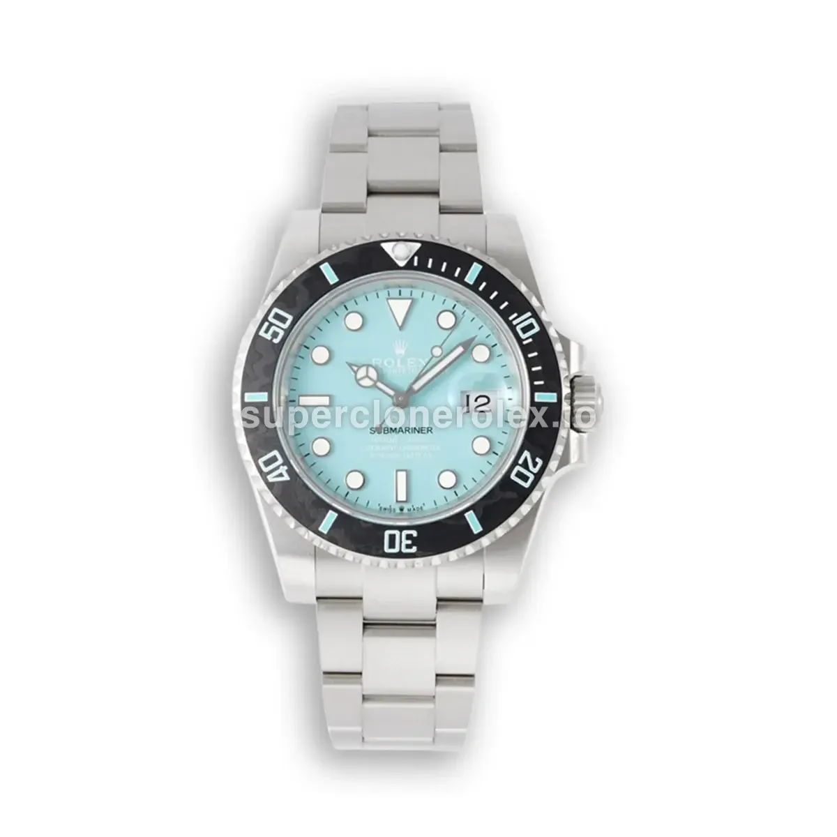 Rolex Submariner «Parakeet» 116610LN esfera turquesa lacada y bisel negro aqua réplica