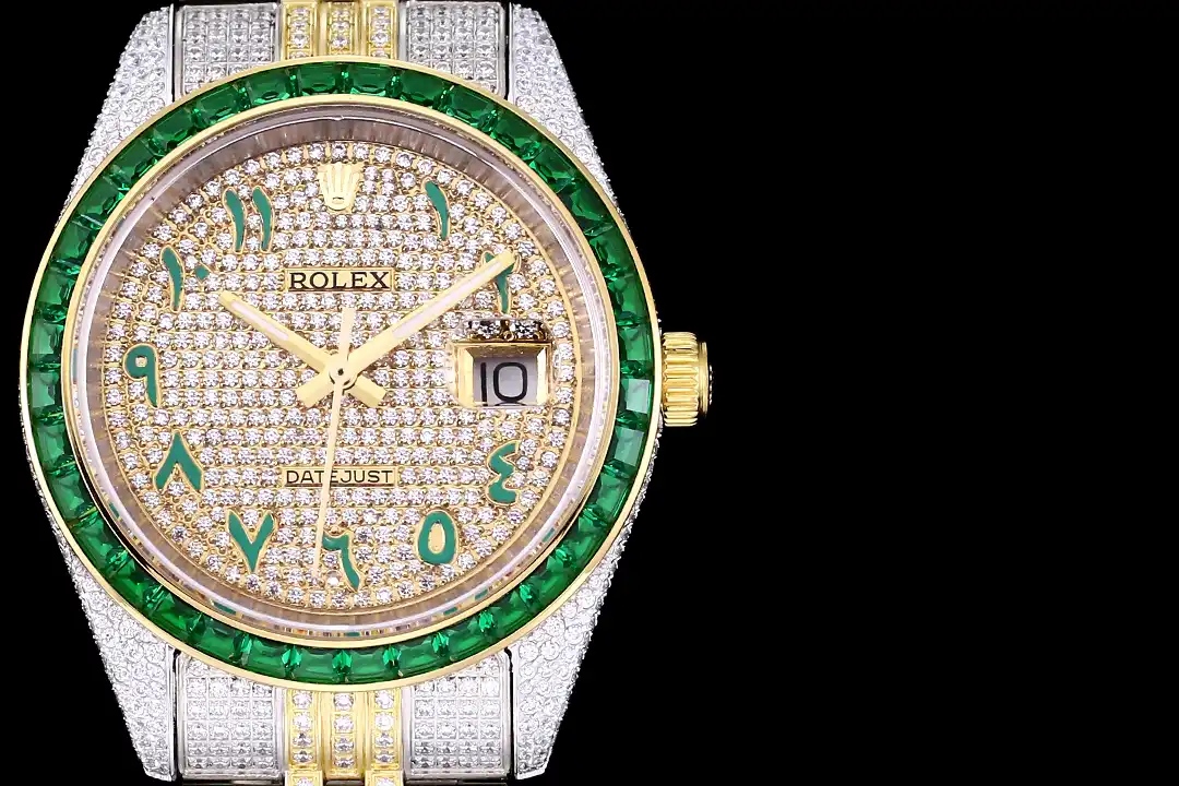 Datejust 126300 replica, perfil lateral