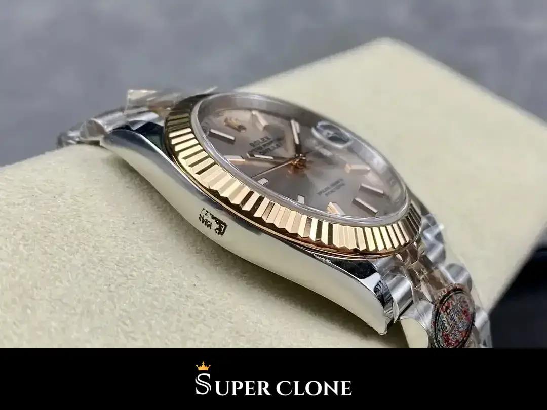 Brazalete Jubilee en acero Oystersteel y oro Everose de la Datejust 126331 de 41 mm