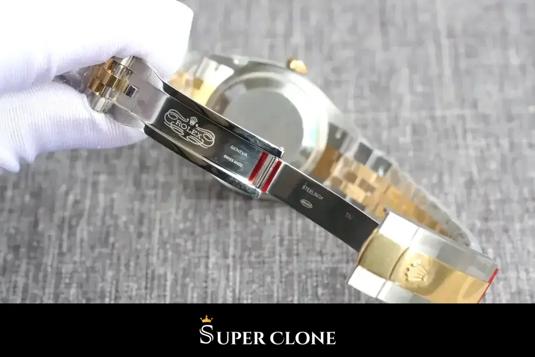 Rolex Datejust 126333 réplica — toma del lume