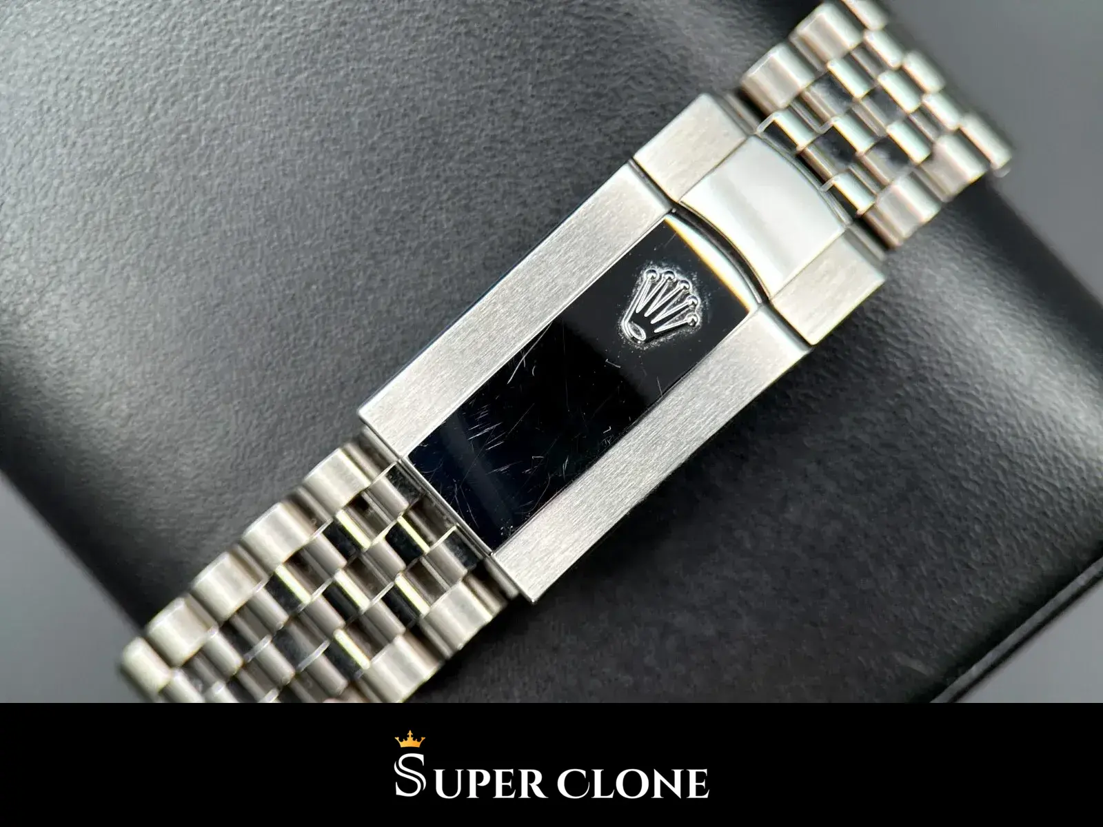 Rolex Datejust 278240 replica rosa, vista en ángulo