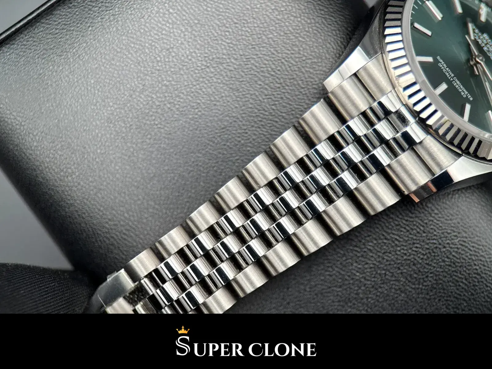 Rolex Datejust 278274 replica, cierre del brazalete Jubilee
