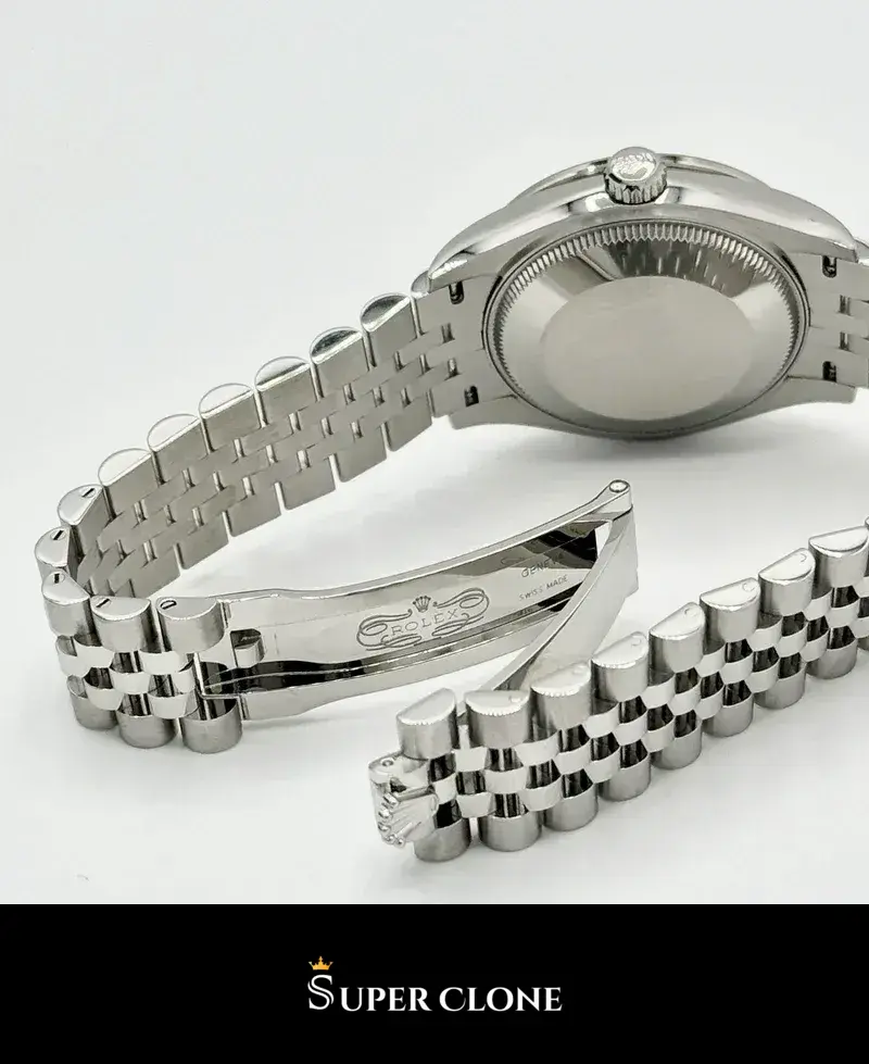 Rolex Datejust 278384RBR replica, brazalete Jubilee de acero