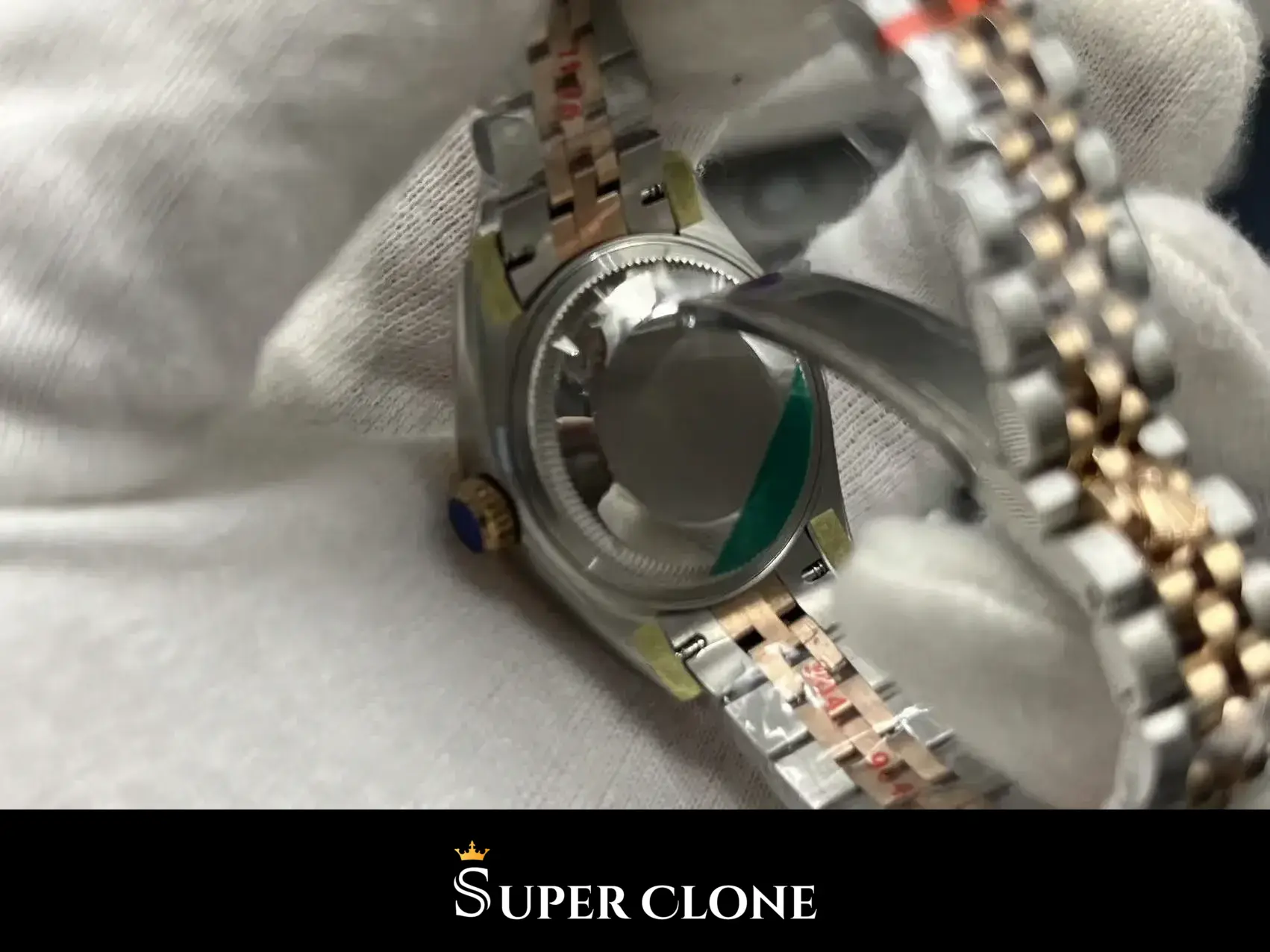 Rolex Datejust 279171 réplica nácar bicolor, vista 8
