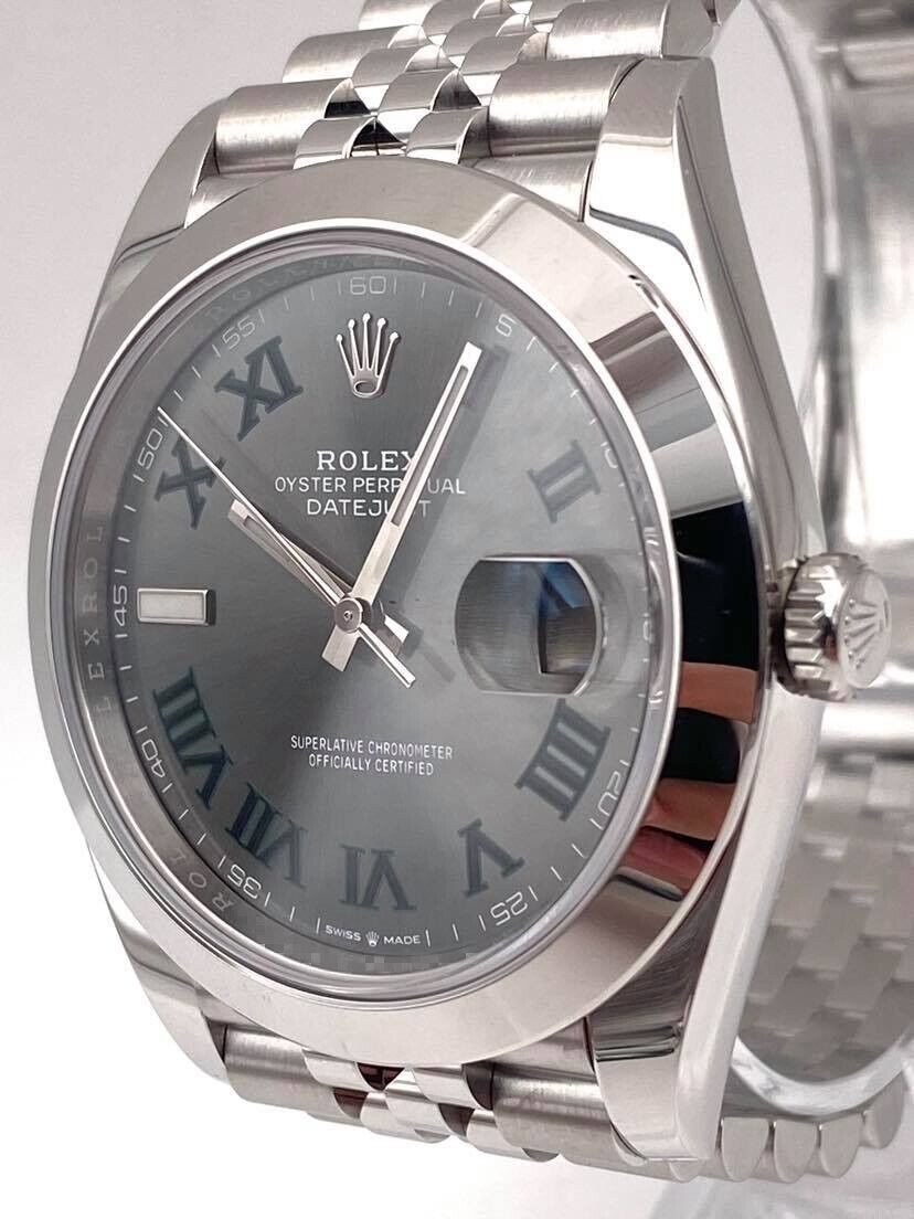 Rolex Datejust 126300 replica 41 mm, foto en la muñeca