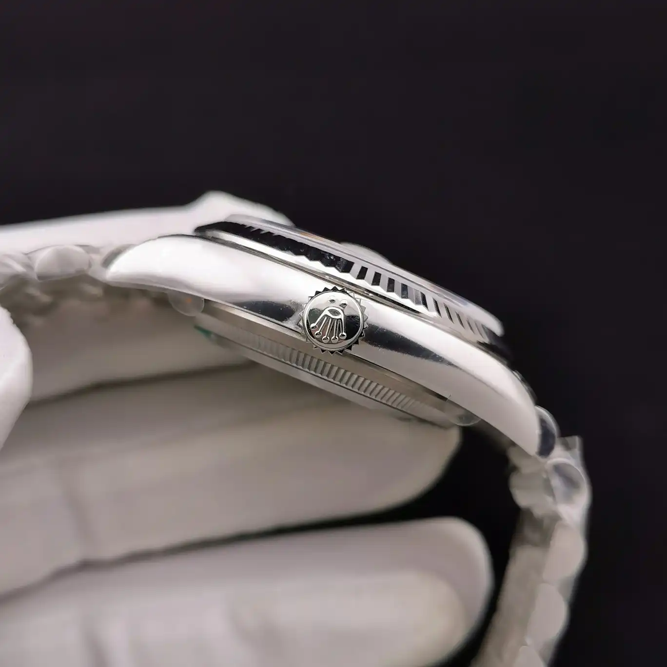 Day-Date 128239 replica, detalle del brazalete President