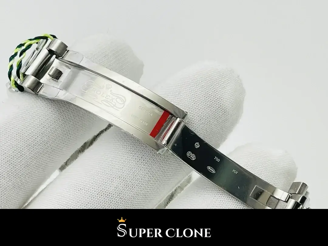 Rolex Day-Date 228236 replica, fecha con Cyclops a las 3, vista 6