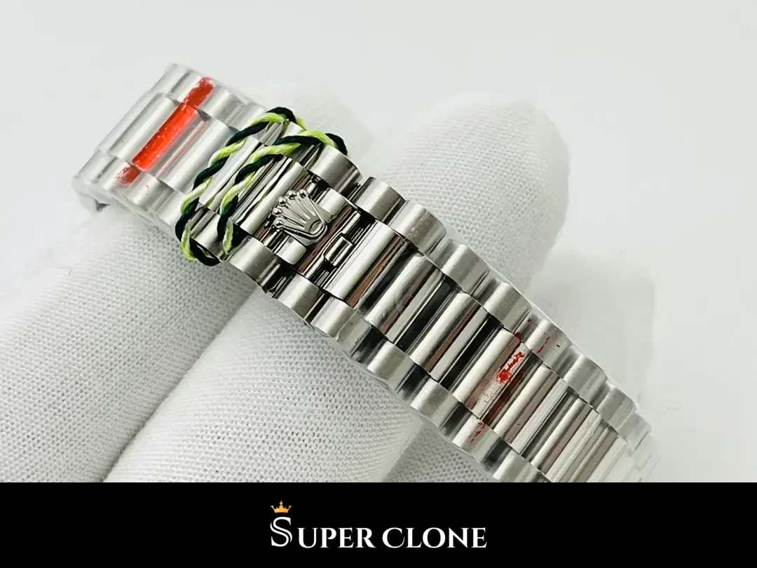 Rolex Day-Date 228236 replica, cierre del brazalete President, vista 9