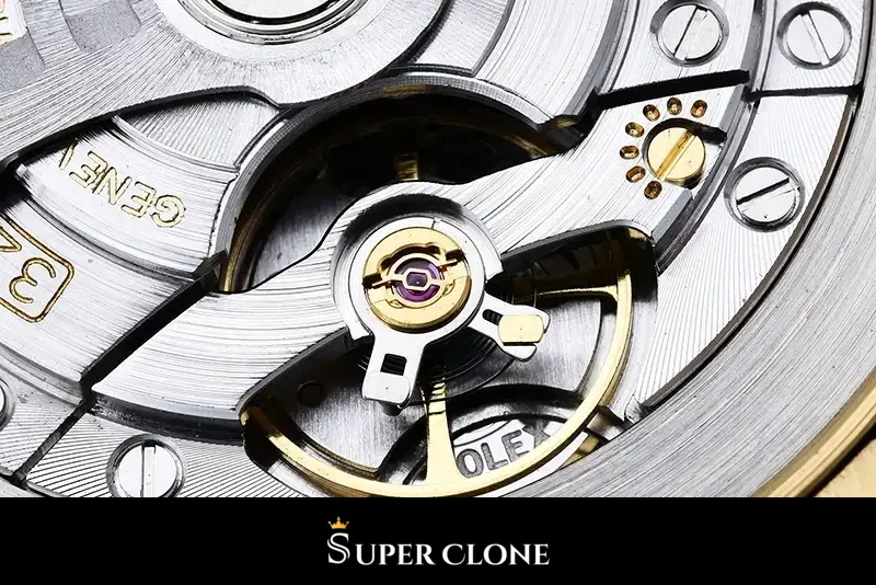 Rolex Day-Date 228238 replica, marcadores horarios romanos