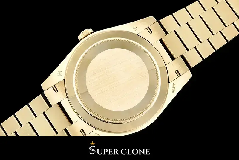 Rolex Day-Date 228238 replica, toma del luminiscente