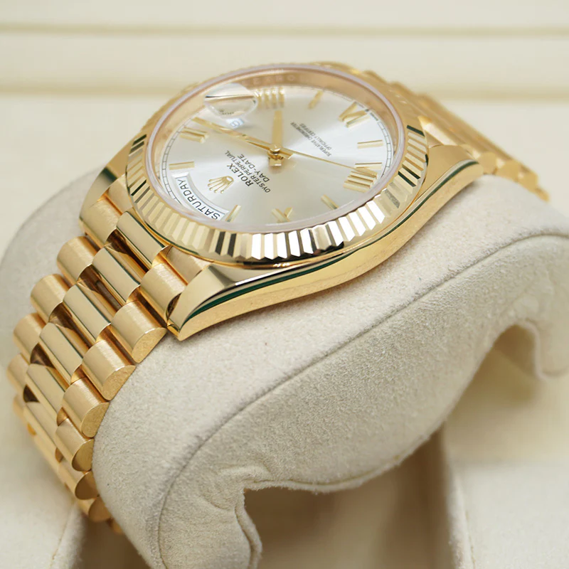 Rolex Day-Date 228238 miyota replica 40mm, foto en la muñeca