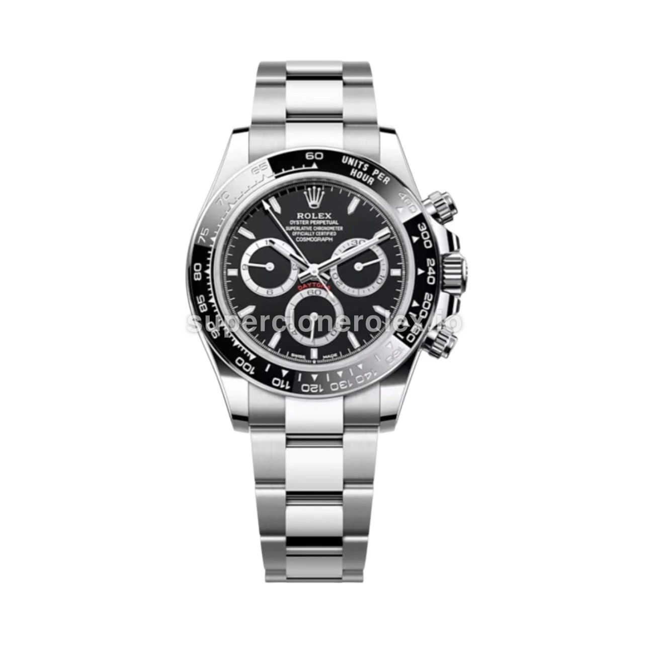 Rolex Daytona 126500LN 40mm esfera negra y bisel Cerachrom con tacimetro