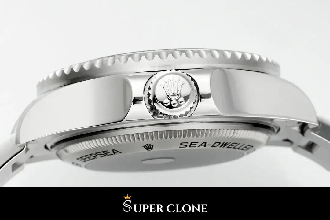 Rolex Deepsea 126660 réplica esfera negra, toma de luminiscencia