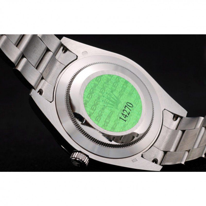 Rolex Explorer 42002 replica, foto del lume