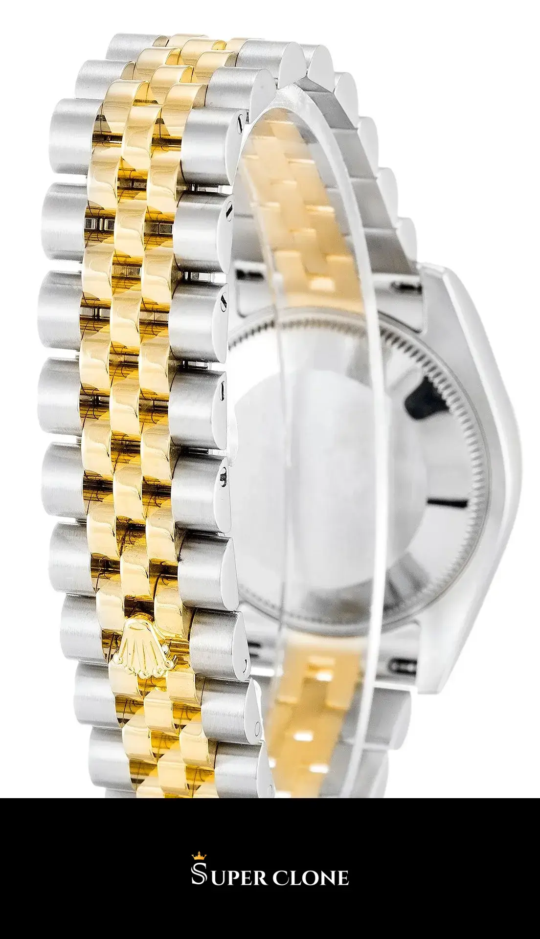 Rolex Lady-Datejust 178273 replica, detalle del brazalete Oyster
