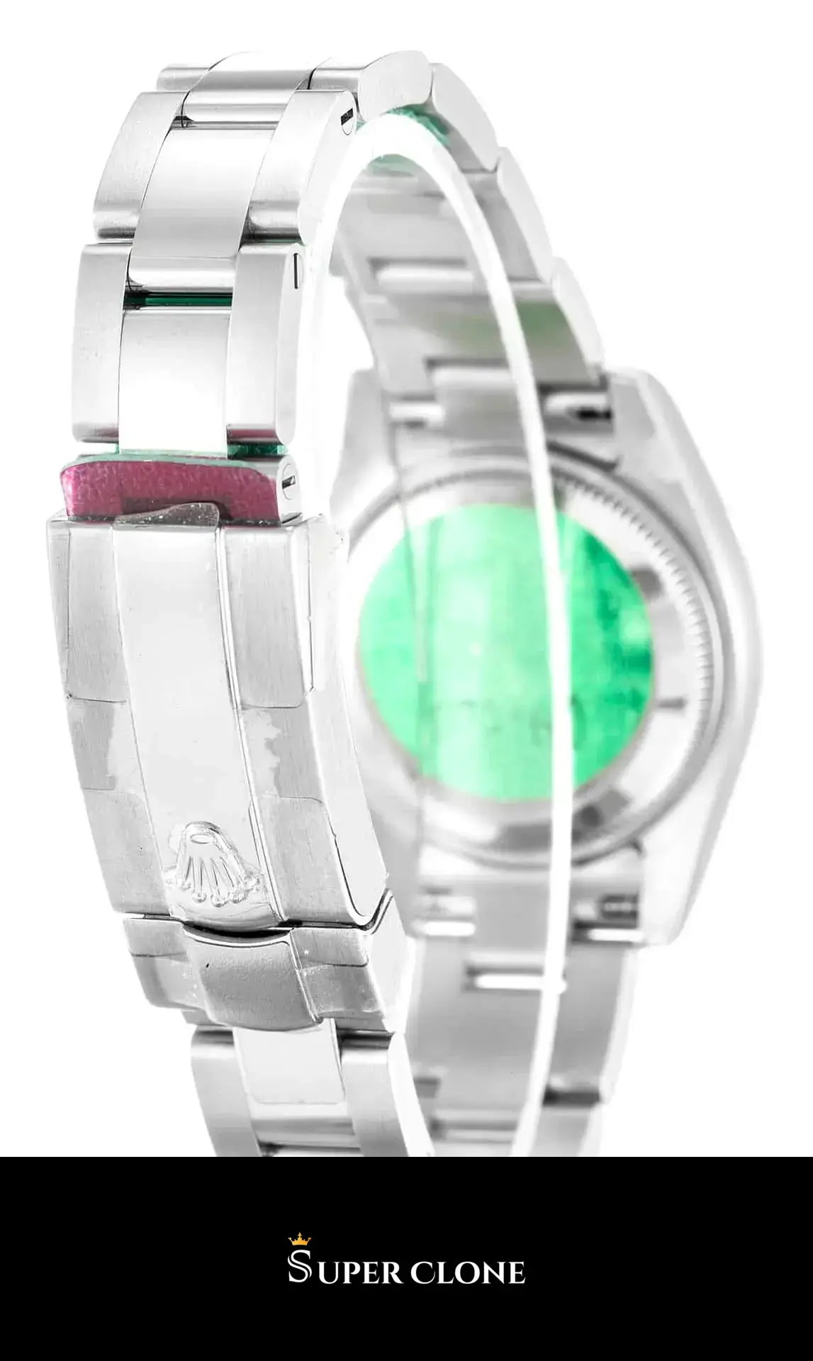 Rolex Lady-Datejust 179160 replica, brazalete Oyster, esfera blanca