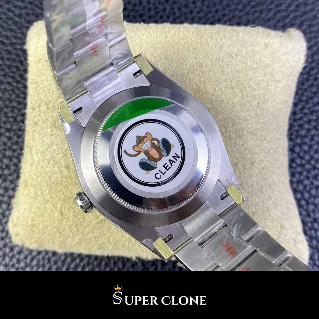 Rolex Oyster Perpetual 124300 replica, esfera negra, vista 9