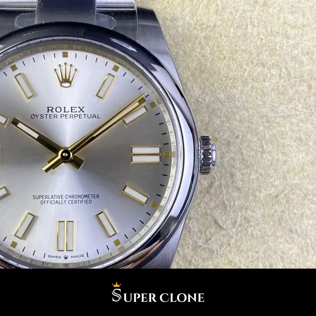 Rolex Oyster Perpetual 124300 replica amarillo - vista 10