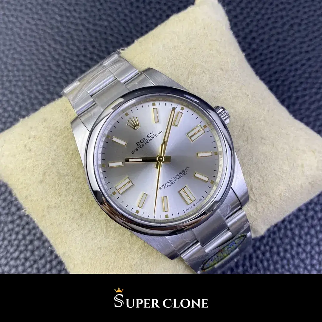 Rolex Oyster Perpetual 124300 replica amarillo - vista 4