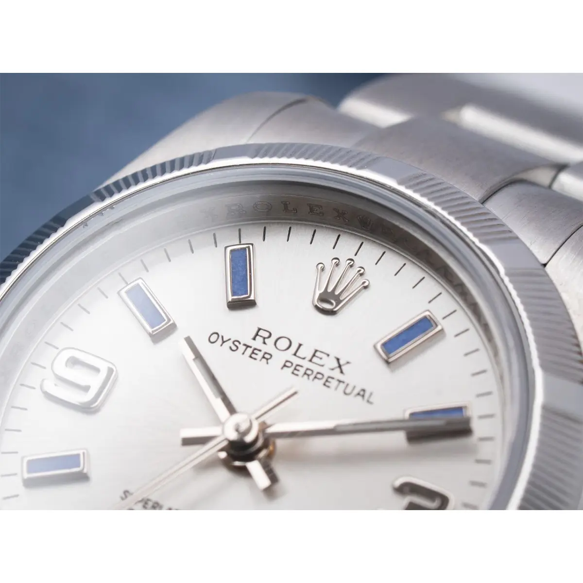 Rolex Oyster Perpetual 176210 replica 26mm, foto en la muneca