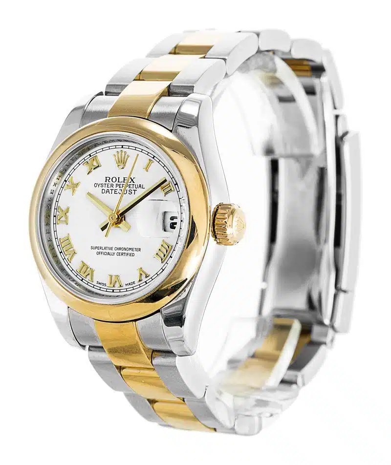 Rolex Datejust 179163 réplica 26mm, primer plano de la esfera