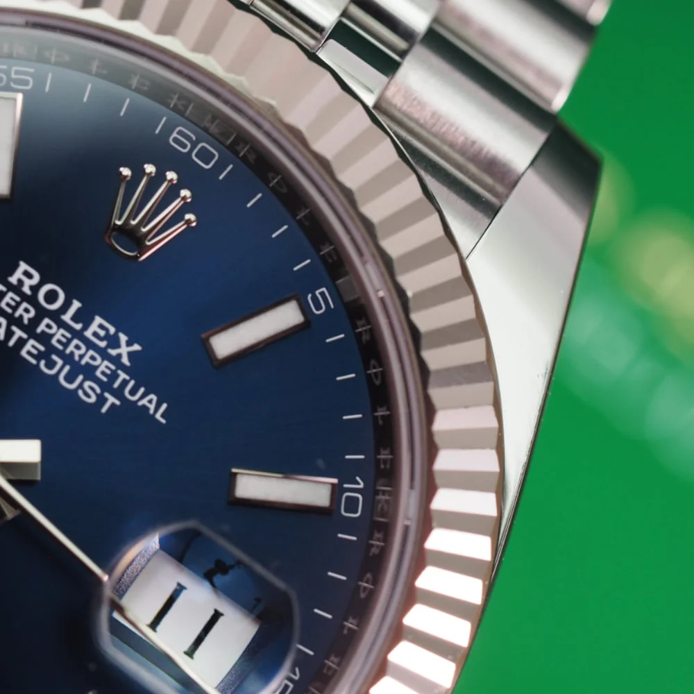 Datejust 126334 replica Miyota, macro del bisel
