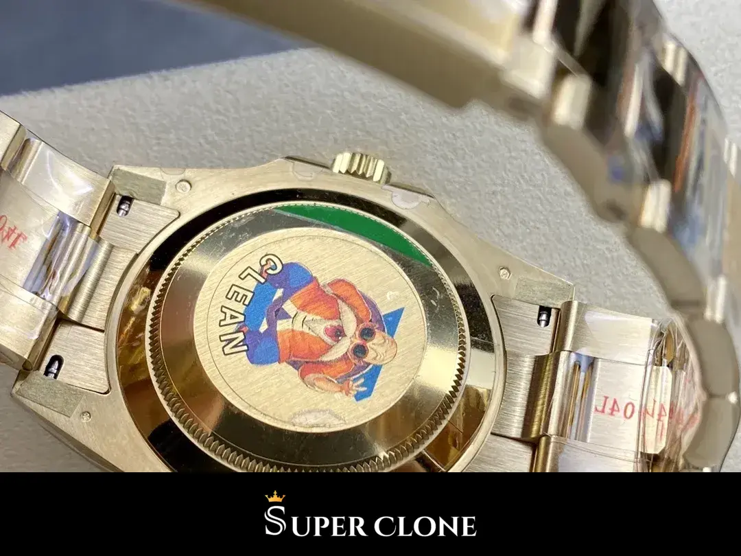 Rolex Submariner 126618LB Miyota replica, ventanilla de fecha, esfera azul y lente Cyclops
