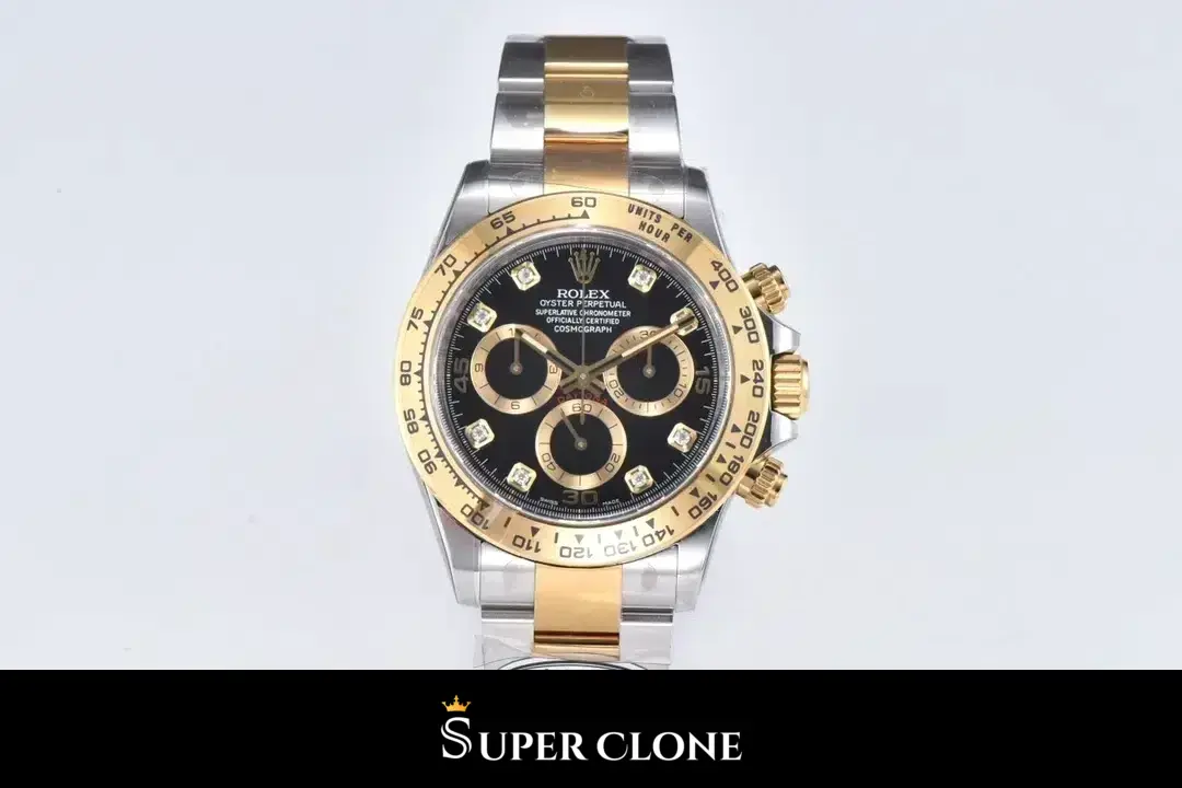 Rolex Daytona 116503 replica, macro del bisel Cerachrom