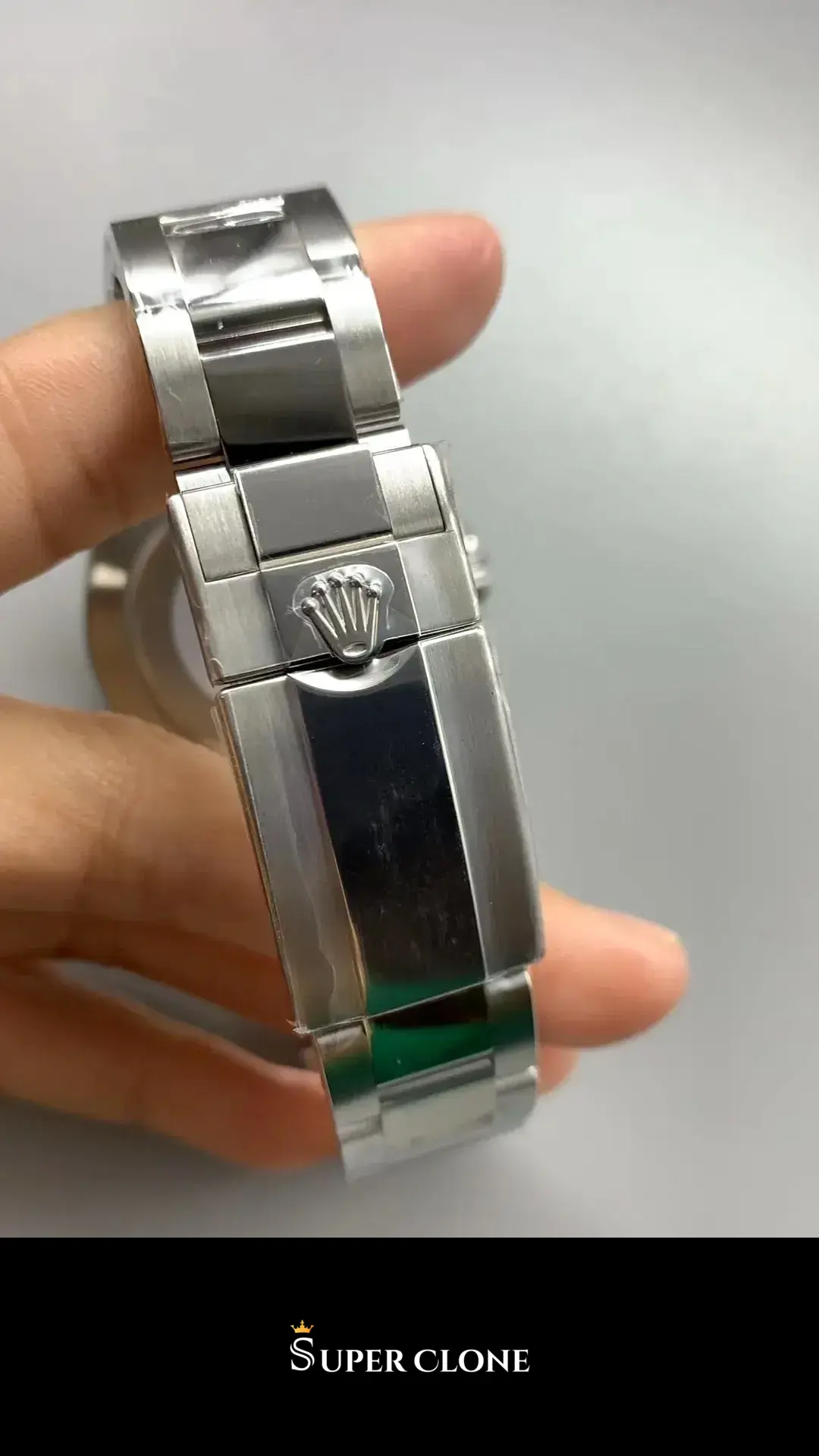 Rolex Daytona 116520 replica esfera blanca, fondo de caja