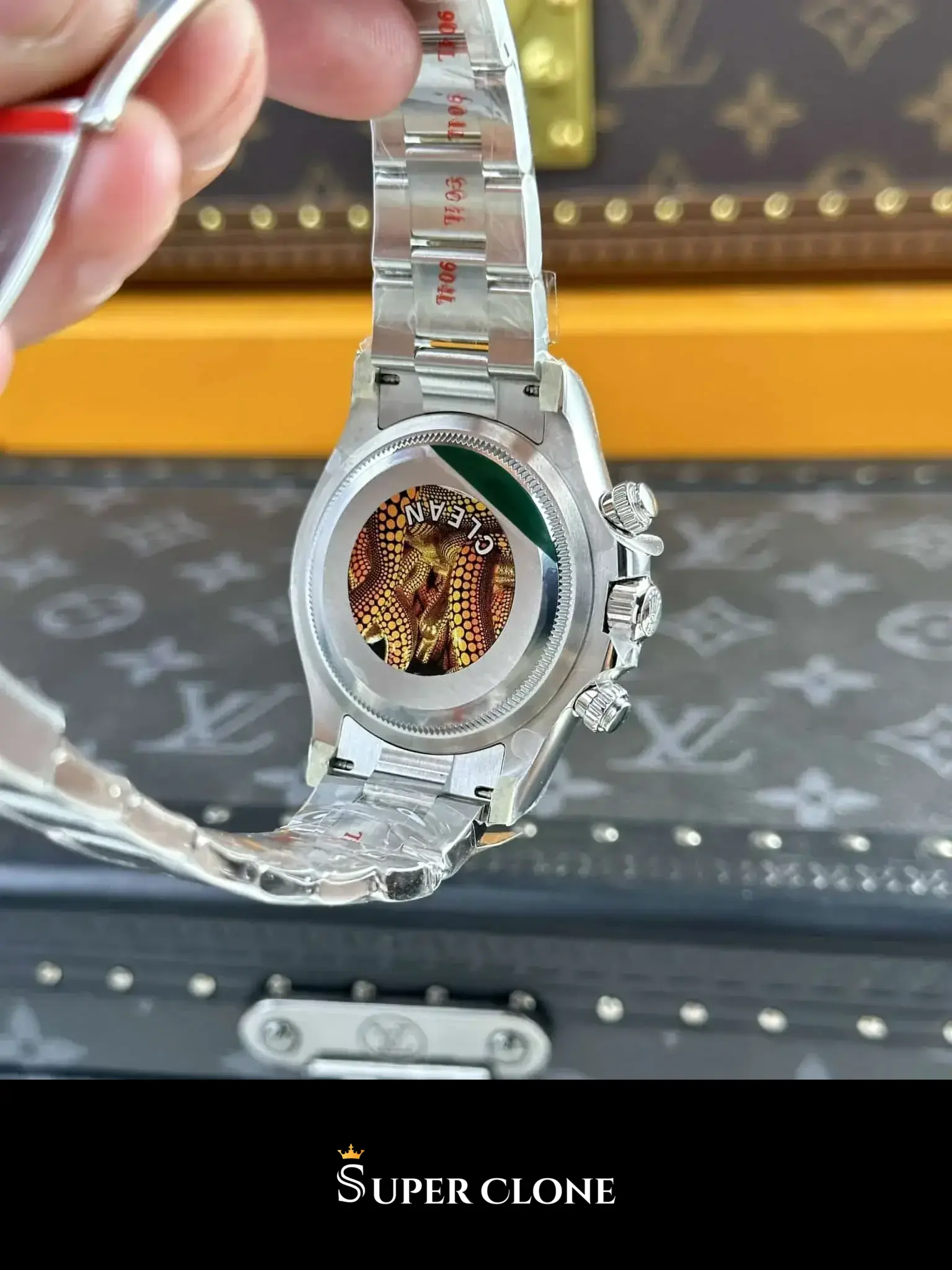Rolex Daytona 126500LN «Panda» replica, vista 11, esfera blanca