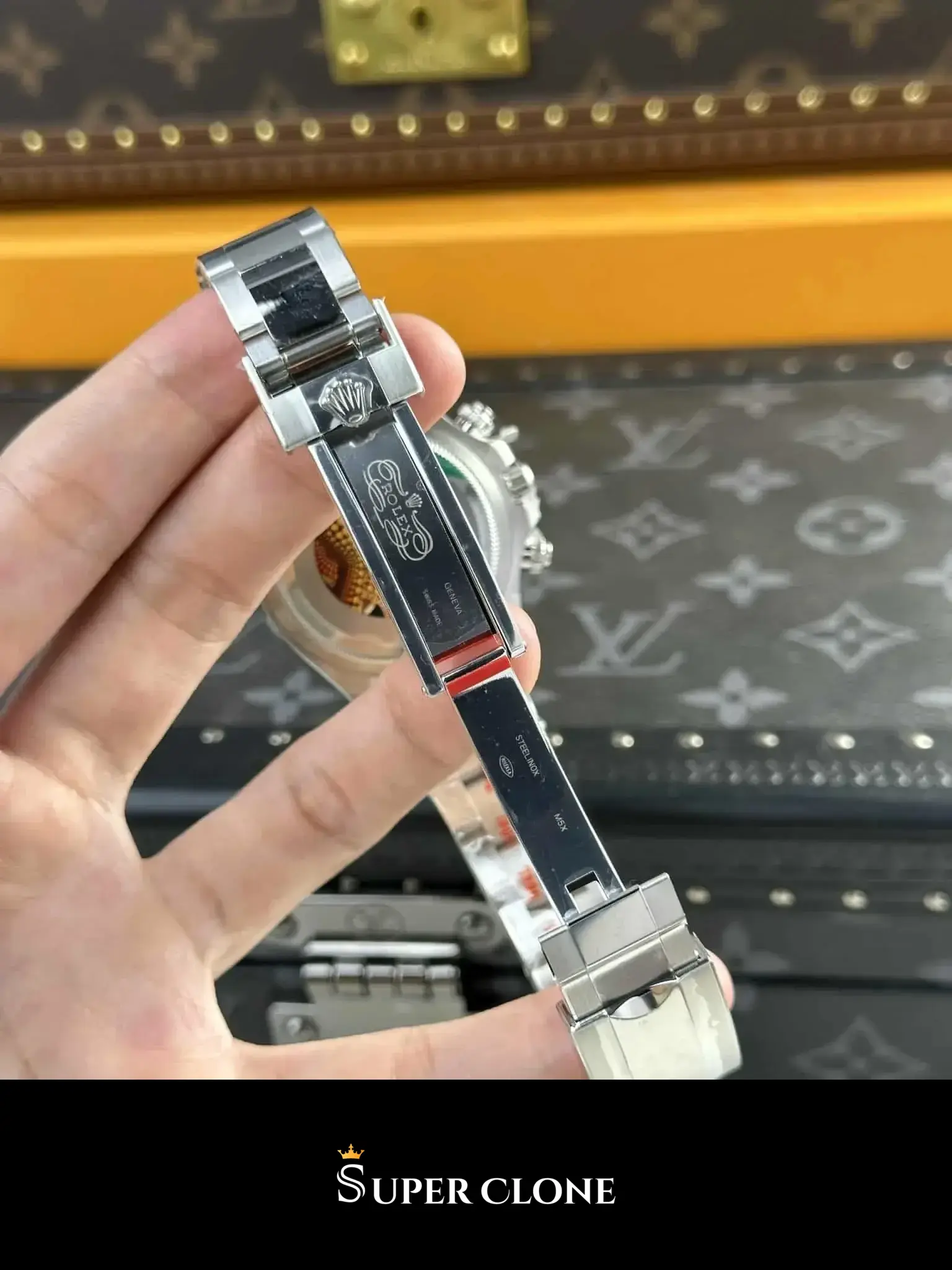 Rolex Daytona 126500LN «Panda» replica, vista 12, esfera blanca