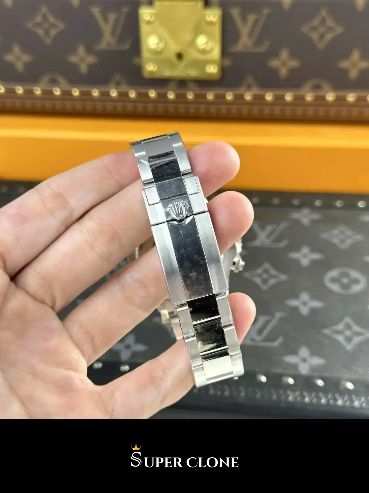 Rolex Daytona 126500LN «Panda» replica, vista 13, esfera blanca