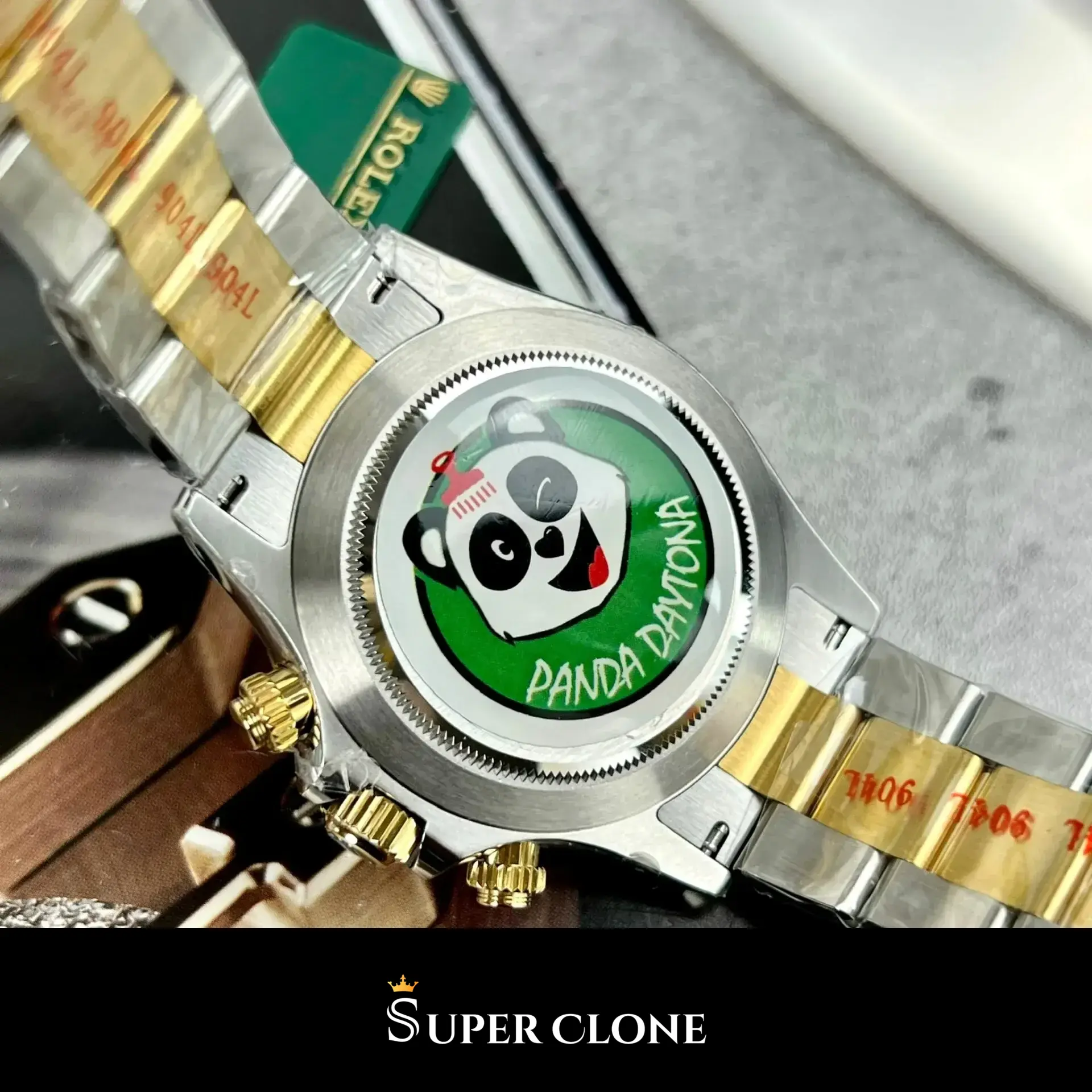 Rolex Daytona 126503 replica, esfera blanca, vista general