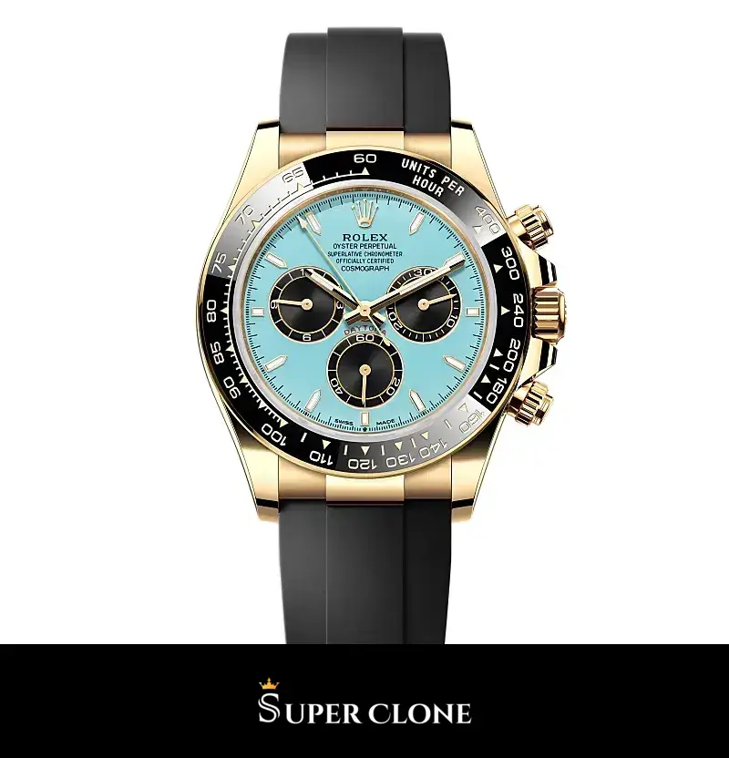 Rolex Daytona 126518LN superclone esfera negro — vista frontal