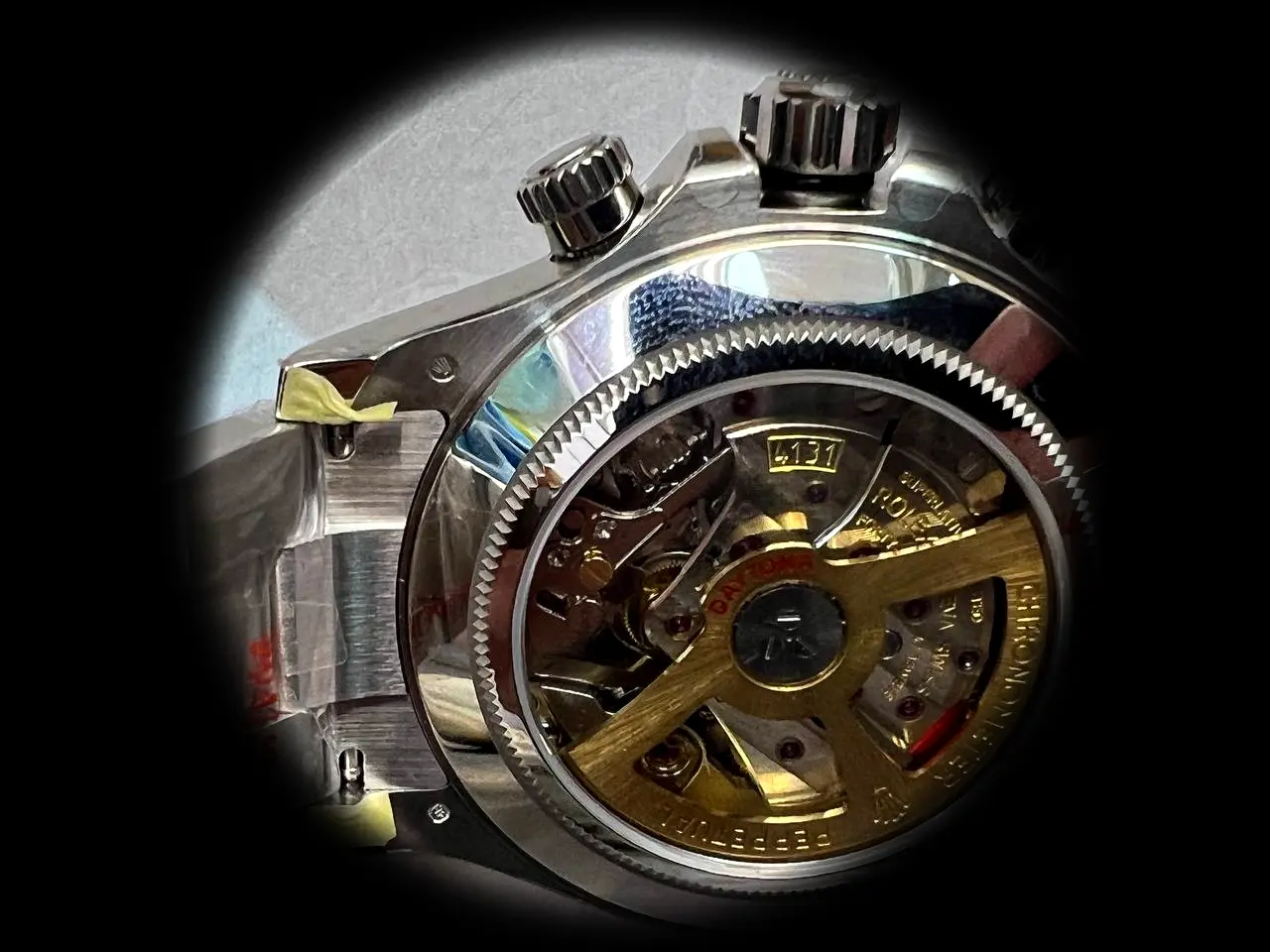 Rolex Daytona 126506 super clon 40mm, foto en la muñeca