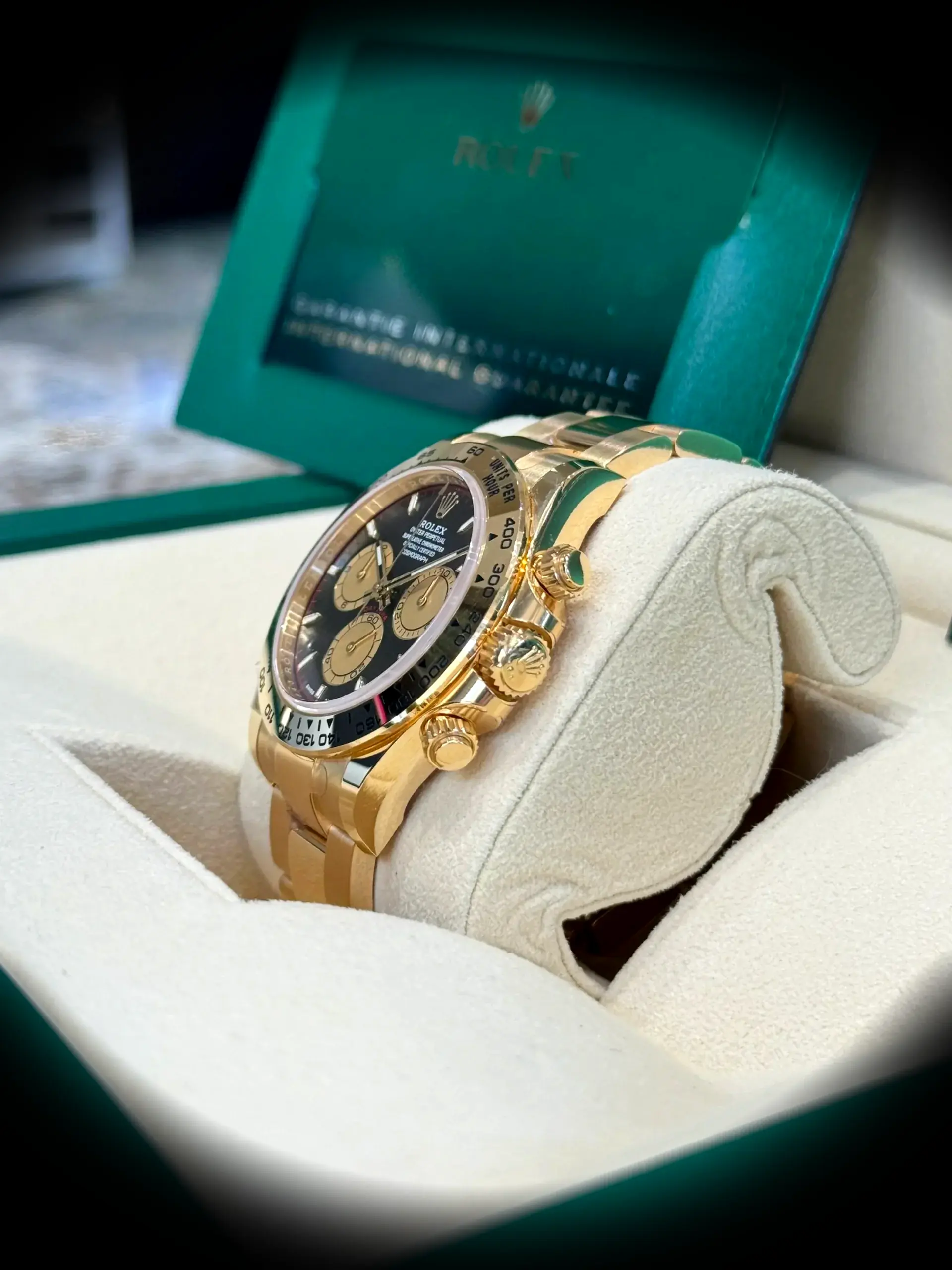 Rolex Daytona 126508 super clon 40 mm, vista en la muñeca