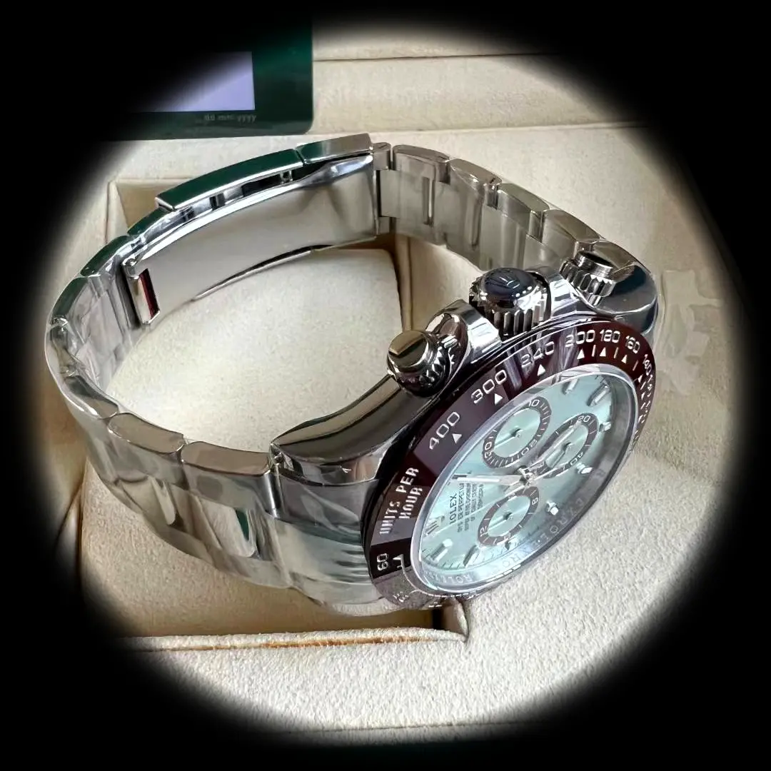 Rolex Daytona 116506 replica 40 mm, foto en la muñeca