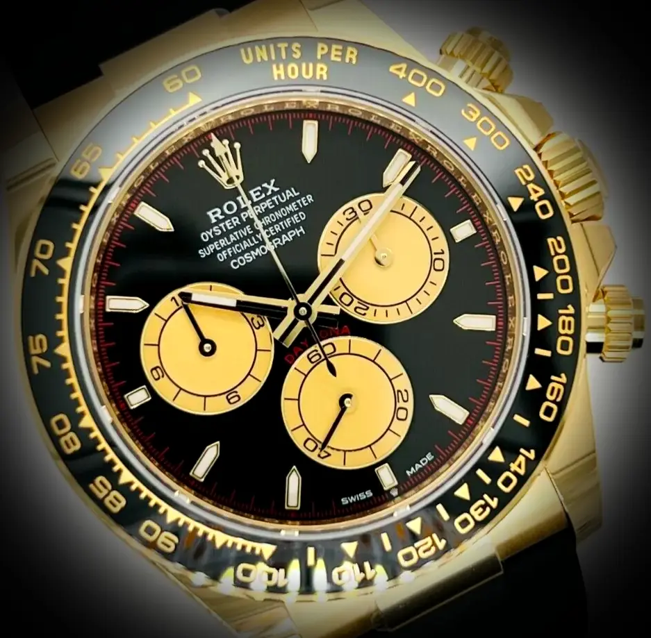 Daytona 126518LN Super Clon, detalle de la correa Oysterflex