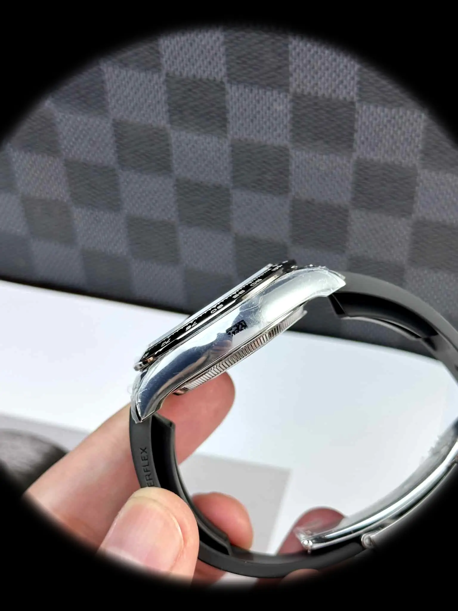 Rolex Daytona 126519LN Super Clon, toma de la luminiscencia en la oscuridad